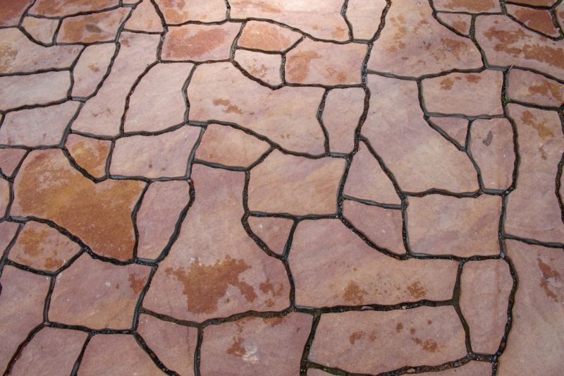 Repaired Flagstone Surface